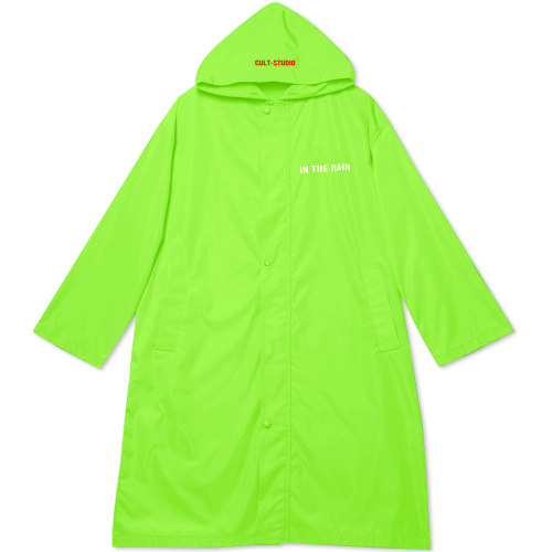 Raincoat Bright Green